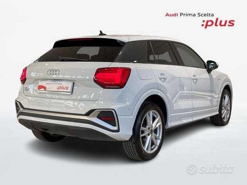 Usata Audi Q2 S-Line 150 CV (110 kW) 2025 Bianco ghiaccio metallizzato SUV