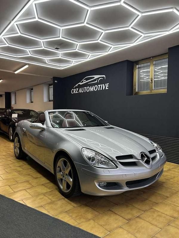 Usata Mercedes SLK350 272 CV (200 kW) 2004 Argento Cabrio