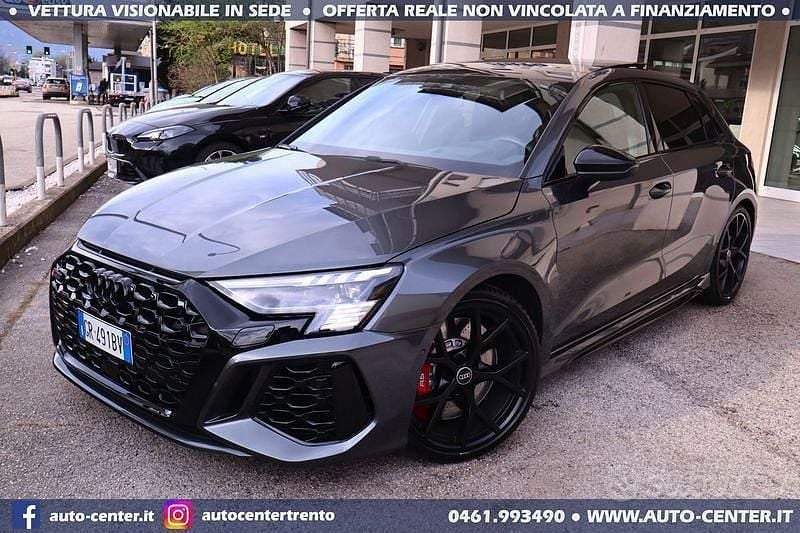 Usata Audi RS3 Comfort 400 CV (294 kW) 2022 Grigio Berlina