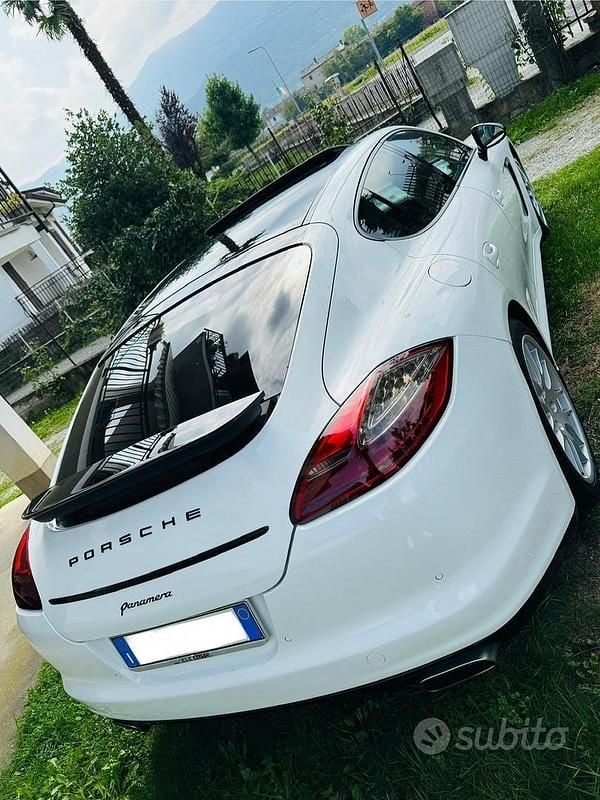 Usata Porsche Panamera 2012 Bianco Berlina