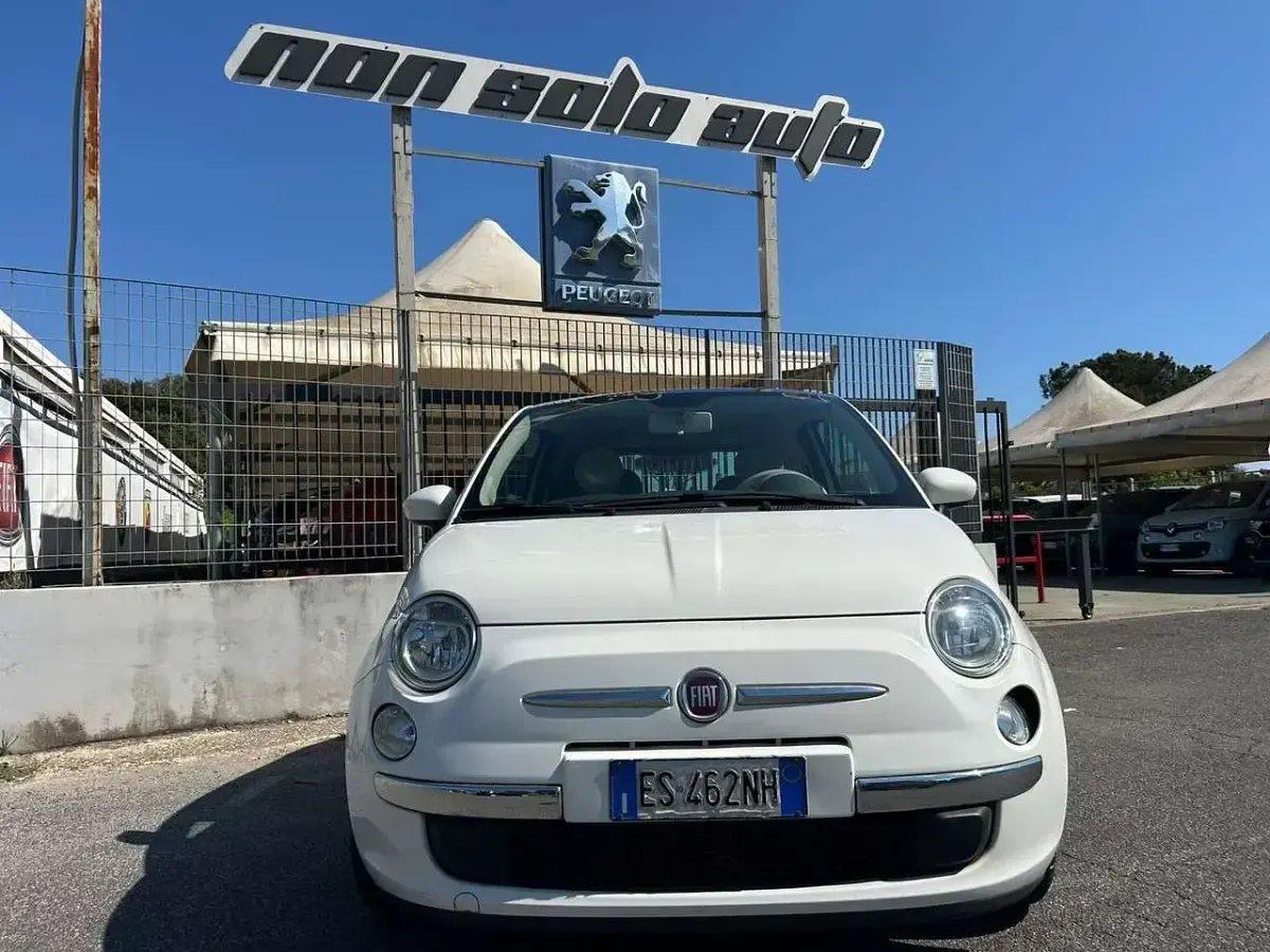 Usata Fiat 500 Lounge 95 CV (69 kW) 2013 Bianco Utilitaria