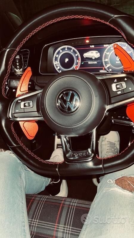 Usata VW Golf VII GTI 245 CV (180 kW) 2019 Bianco Utilitaria