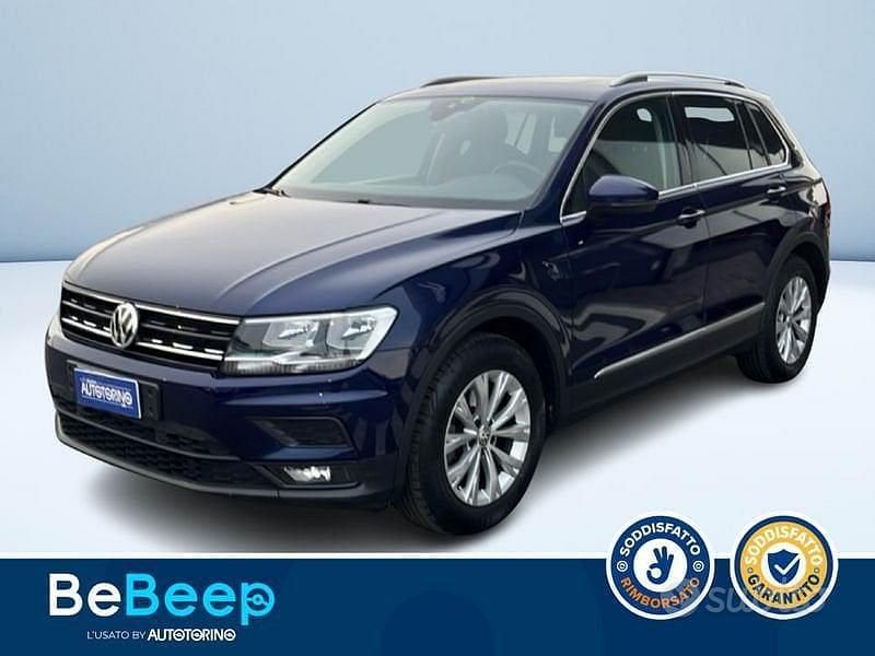 Usata VW Tiguan Business 150 CV (110 kW) 2019 Blu metallizzato SUV