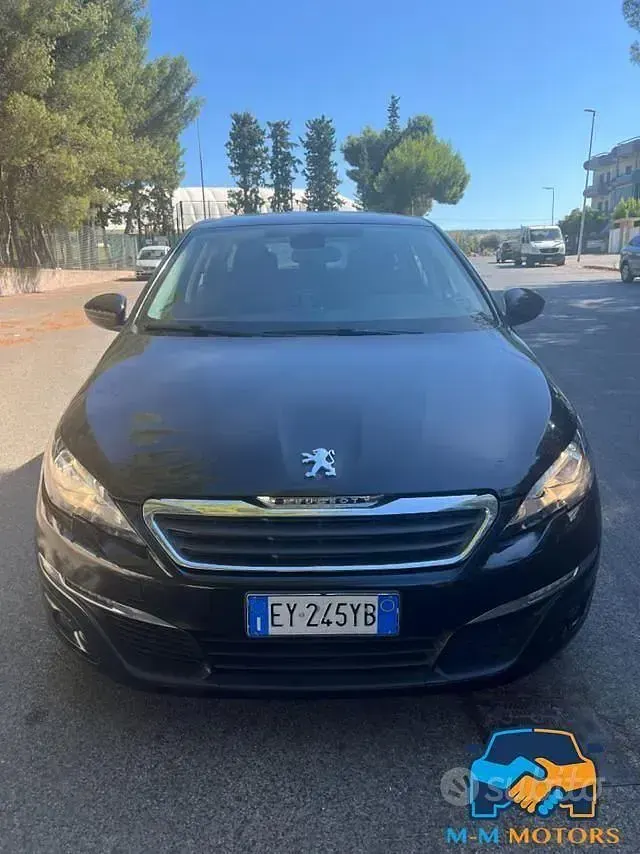 Usata Peugeot 308 SW Business-Line 92 CV (67 kW) 2015 Nero Station wagon