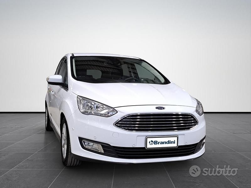 Usata Ford C-MAX Business Edition 120 CV (88 kW) 2018 Bianco Monovolume