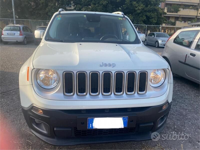 Bianco Usata 2016 Jeep Renegade Limited SUV | 10.999 € (Ottimo prezzo) - Immagine 1/4