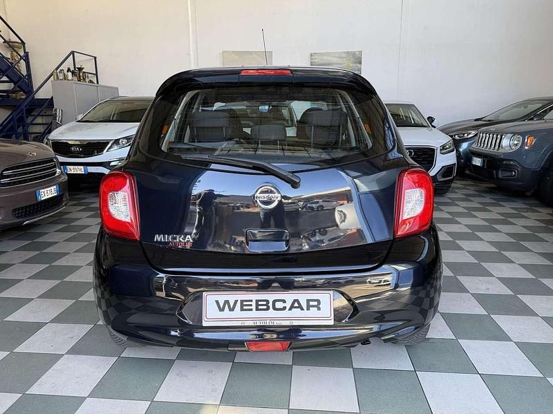 Usata Nissan Micra Acenta 80 CV (58 kW) 2017 Nero Utilitaria