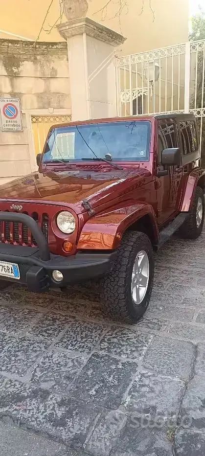 Usata Jeep Wrangler Sahara 177 CV (130 kW) 2007 SUV