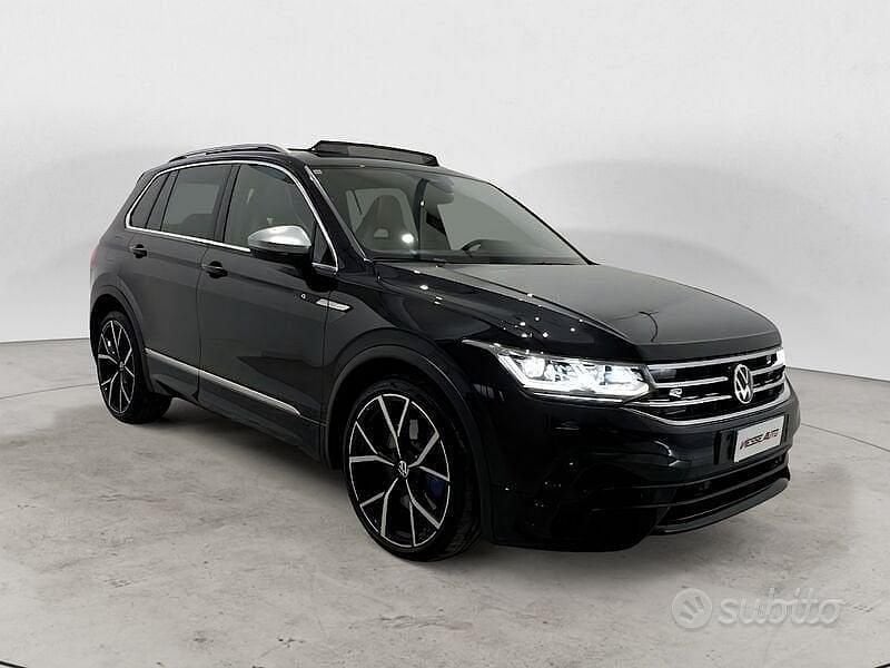 Usata VW Tiguan R 320 CV (235 kW) 2021 Nero SUV
