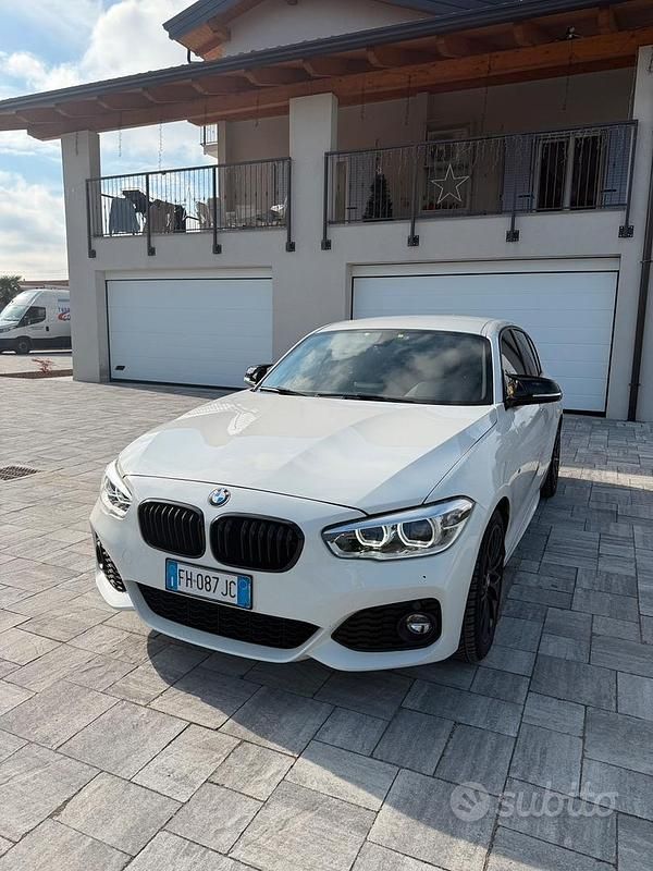 Usata BMW 118 M Sport 150 CV (110 kW) 2017 Bianco Utilitaria
