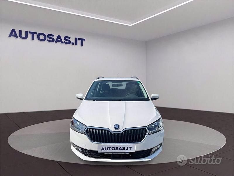 Usata Skoda Fabia Business Line 95 CV (69 kW) 2020 Bianco Utilitaria