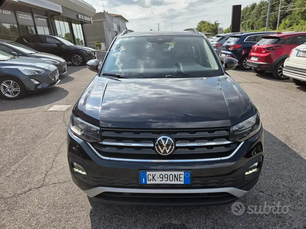 Usata VW T-Cross Style 95 CV (69 kW) 2022 Nero SUV