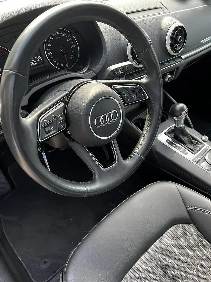 Usata Audi A3 150 CV (110 kW) 2017 Grigio Berlina