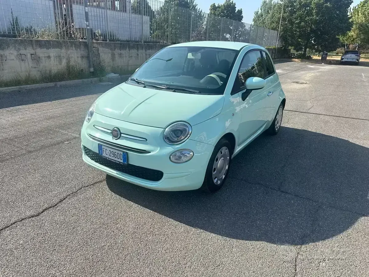 Usata Fiat 500 Pop 69 CV (50 kW) 2016 Verde Berlina