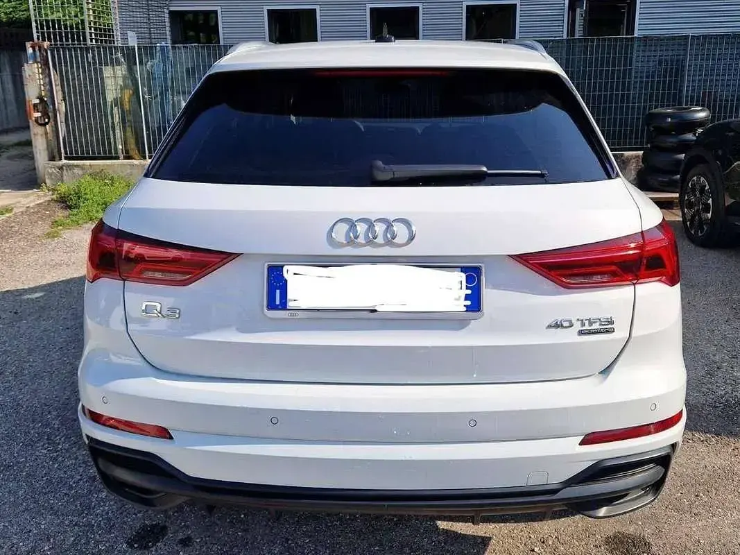 Usata Audi Q3 S-Line 190 CV (139 kW) 2019 Bianco SUV