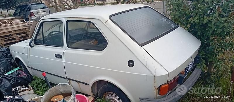 Usata Fiat 127 1970 Bianco Berlina