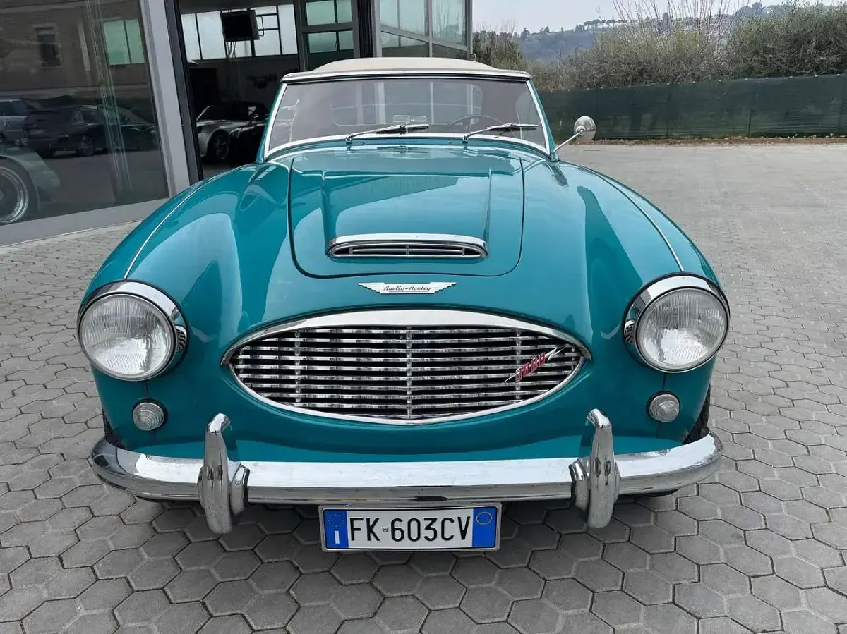Usata Austin Healey 3000 MK I 131 CV (96 kW) 1959 Verde Cabrio