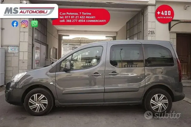 Usata Citroën e-Berlingo Feel 99 CV (72 kW) 2018 Grigio scuro Monovolume