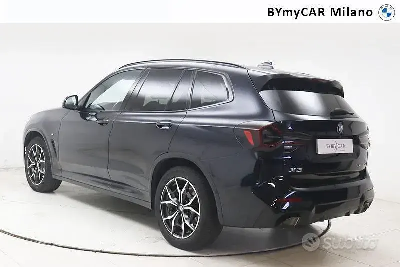 Usata BMW X3 M Sport 190 CV (139 kW) 2022 Nero SUV