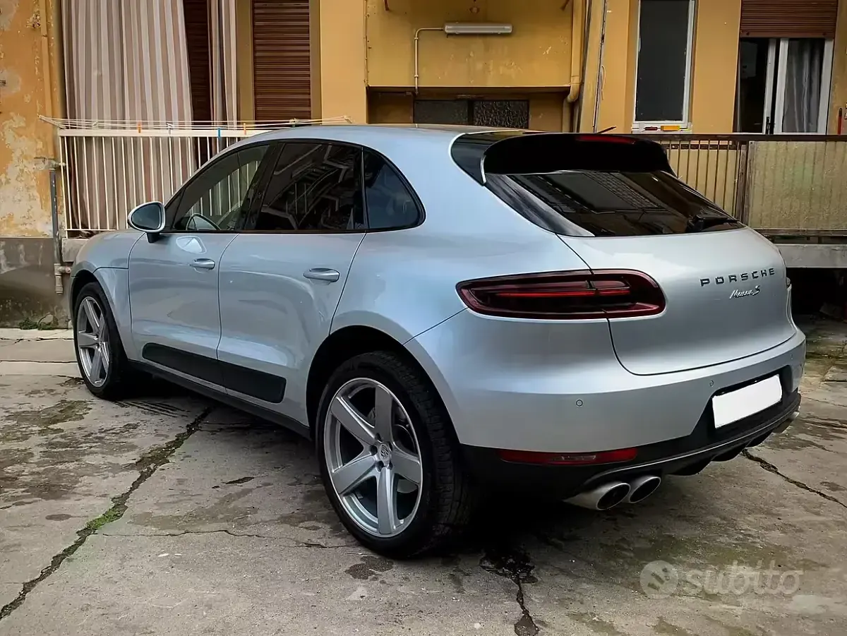 Usata Porsche Macan S 250 CV (183 kW) 2015 Grigio SUV