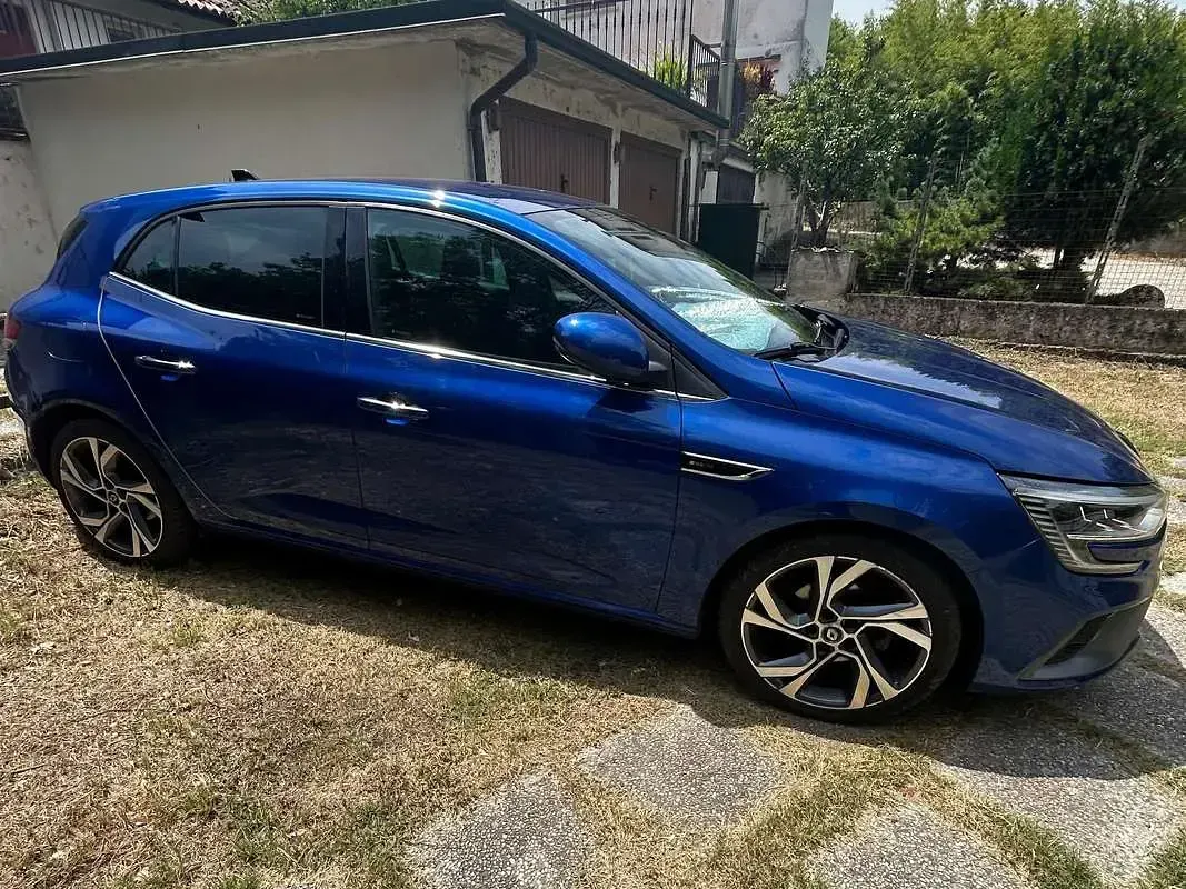 Usata Renault Mégane IV RS Line 116 CV (85 kW) 2020 Blu/azzurro Berlina