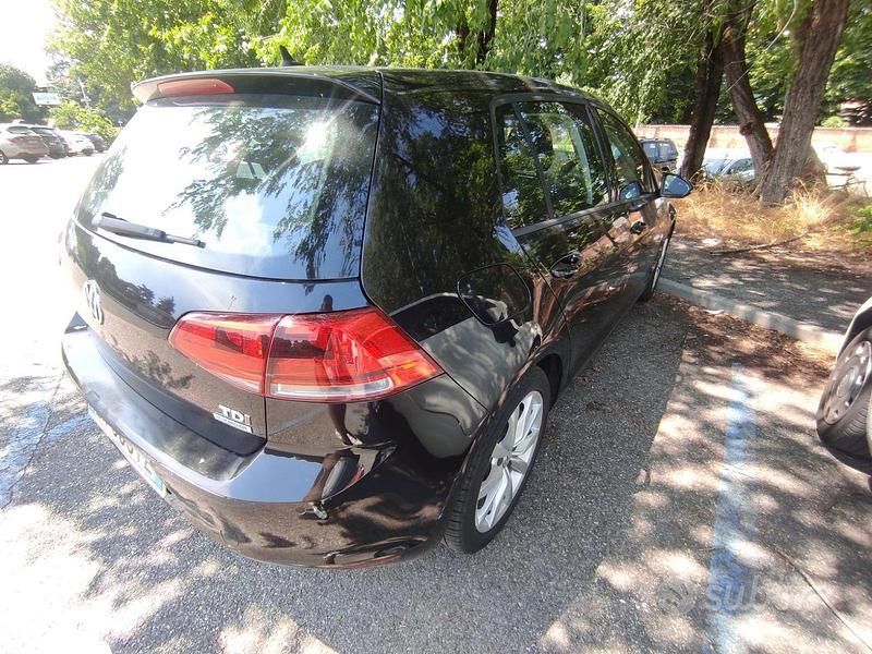 Usata VW Golf VII 105 CV (77 kW) 2013 Nero Berlina