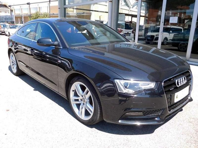 Usata Audi A5 Ambiente 177 CV (130 kW) 2013 Nero Berlina