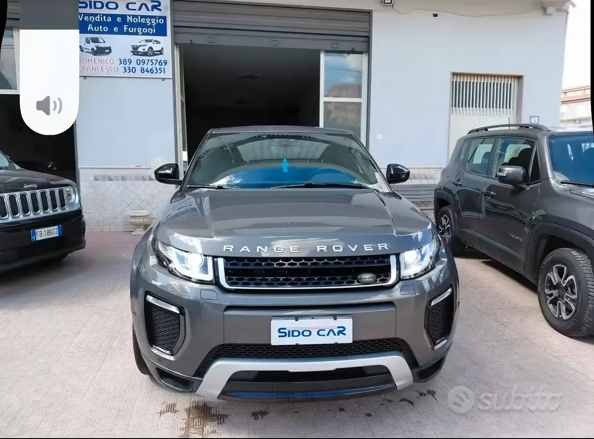 Usata Land Rover Range Rover evoque 150 CV (110 kW) 2018 Grigio Station wagon