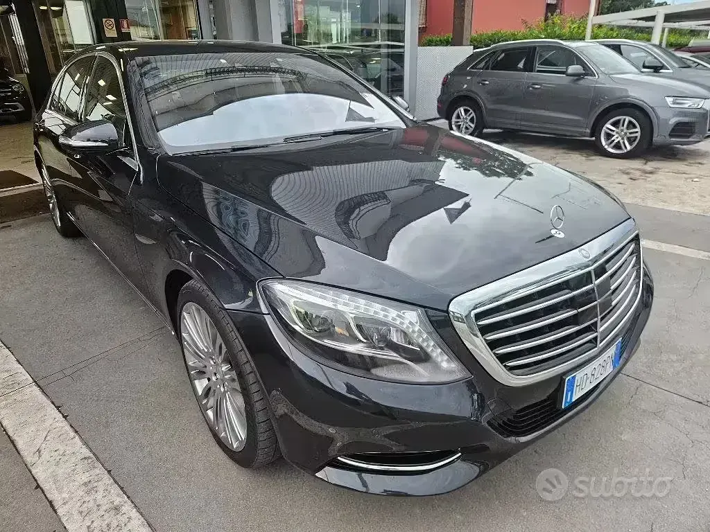 Usata Mercedes S500 Premium 454 CV (333 kW) 2016 Nero metallizzato Berlina