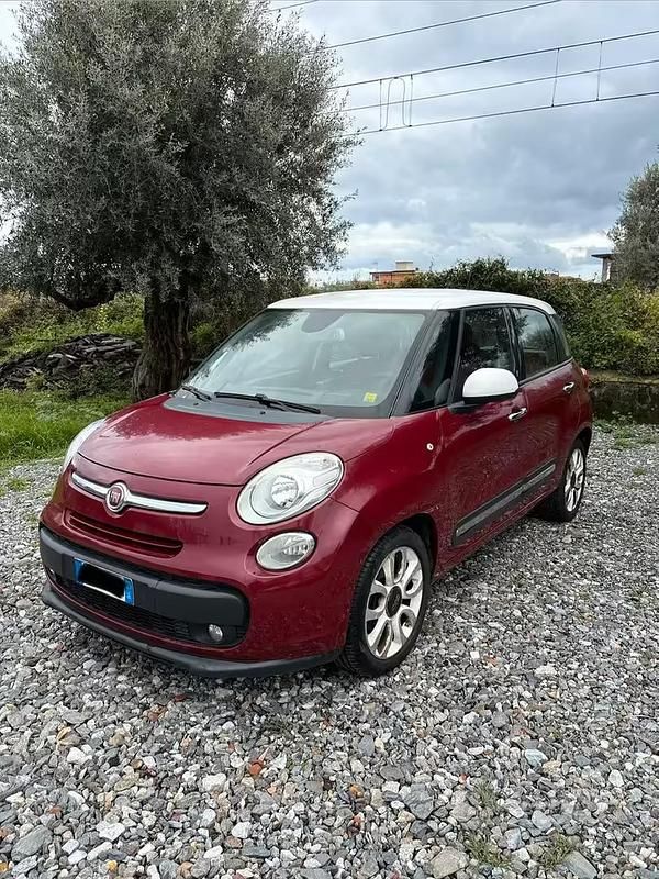 Usata Fiat 500L 85 CV (62 kW) 2014 Rosso Monovolume