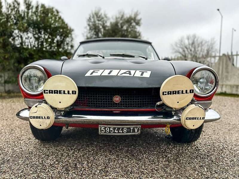 Usata Fiat 124 Spider Sport 90 CV (66 kW) 1968 Rosso Cabrio