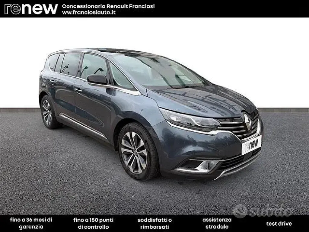 Usata Renault Espace 190 CV (139 kW) 2021 Grigio scuro Monovolume