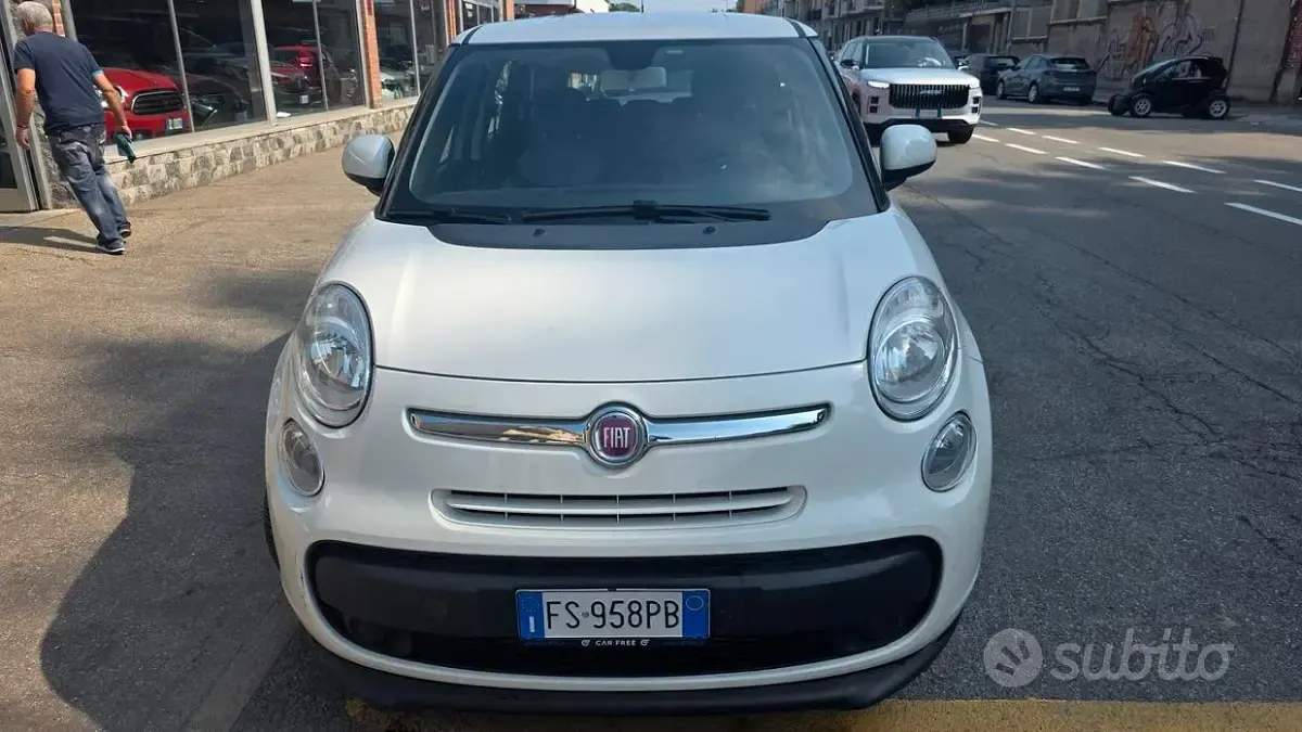 Usata Fiat 500L Lounge 95 CV (69 kW) 2018 Bianco Monovolume