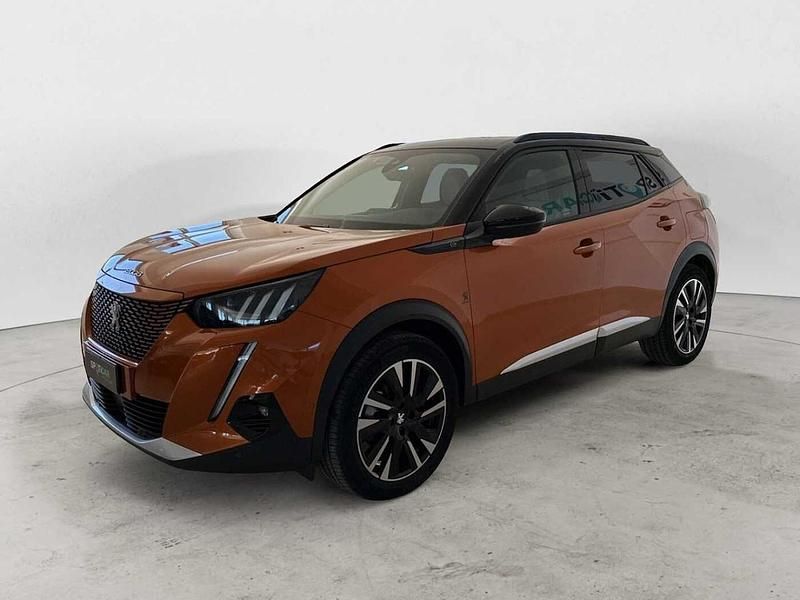 Arancione Usata 2020 Peugeot e-2008 GT-line SUV | 20.000 € (Cara) - Immagine 1/4