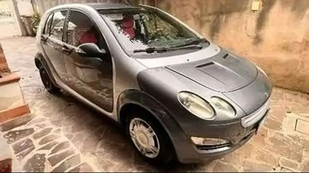 Usata Smart ForFour Passion 75 CV (55 kW) 2004 Grigio Utilitaria