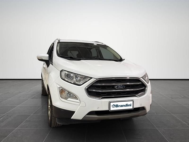Usata Ford Ecosport Titanium S 100 CV (73 kW) 2018 Bianco SUV
