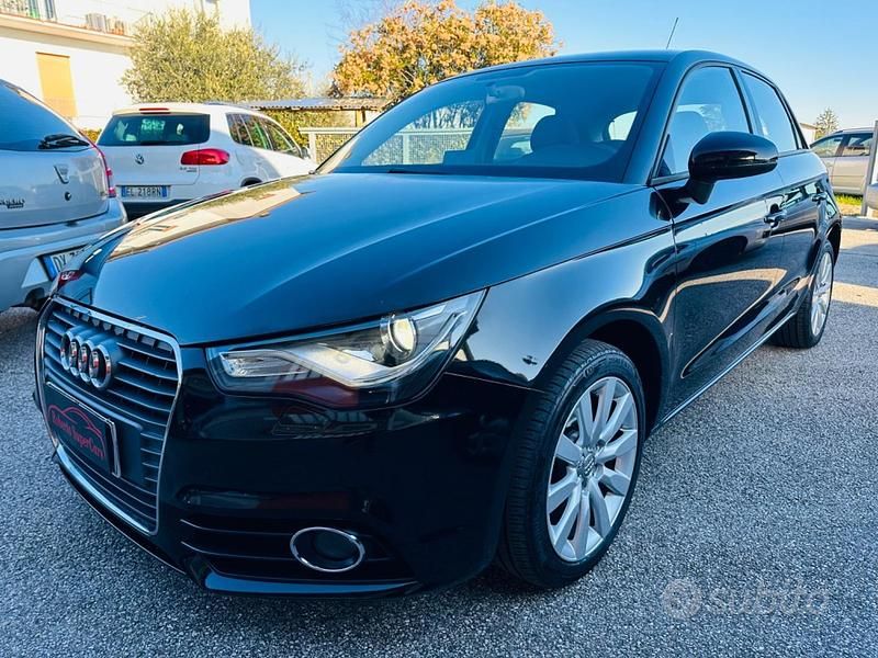 Usata Audi A1 S-Line 90 CV (66 kW) 2015 Nero Utilitaria