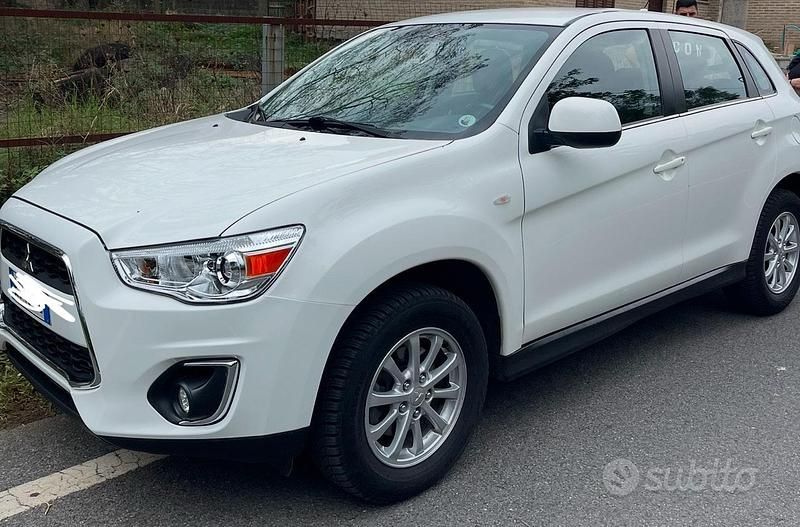 Usata Mitsubishi ASX 116 CV (85 kW) 2013 Bianco SUV