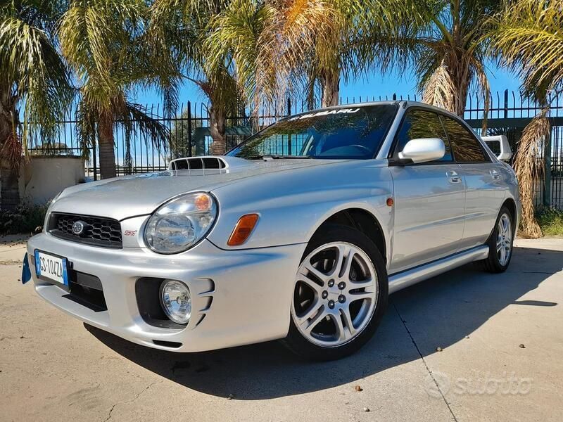 Grigio Usata 2001 Subaru Impreza Tre volumi | 18.500 € (Ottimo prezzo) - Immagine 1/4