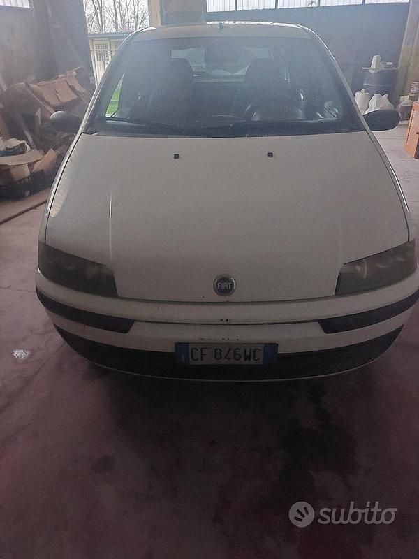 Brugt Fiat Punto 86 HK (63 kW) 2003 Hvid Hatchback