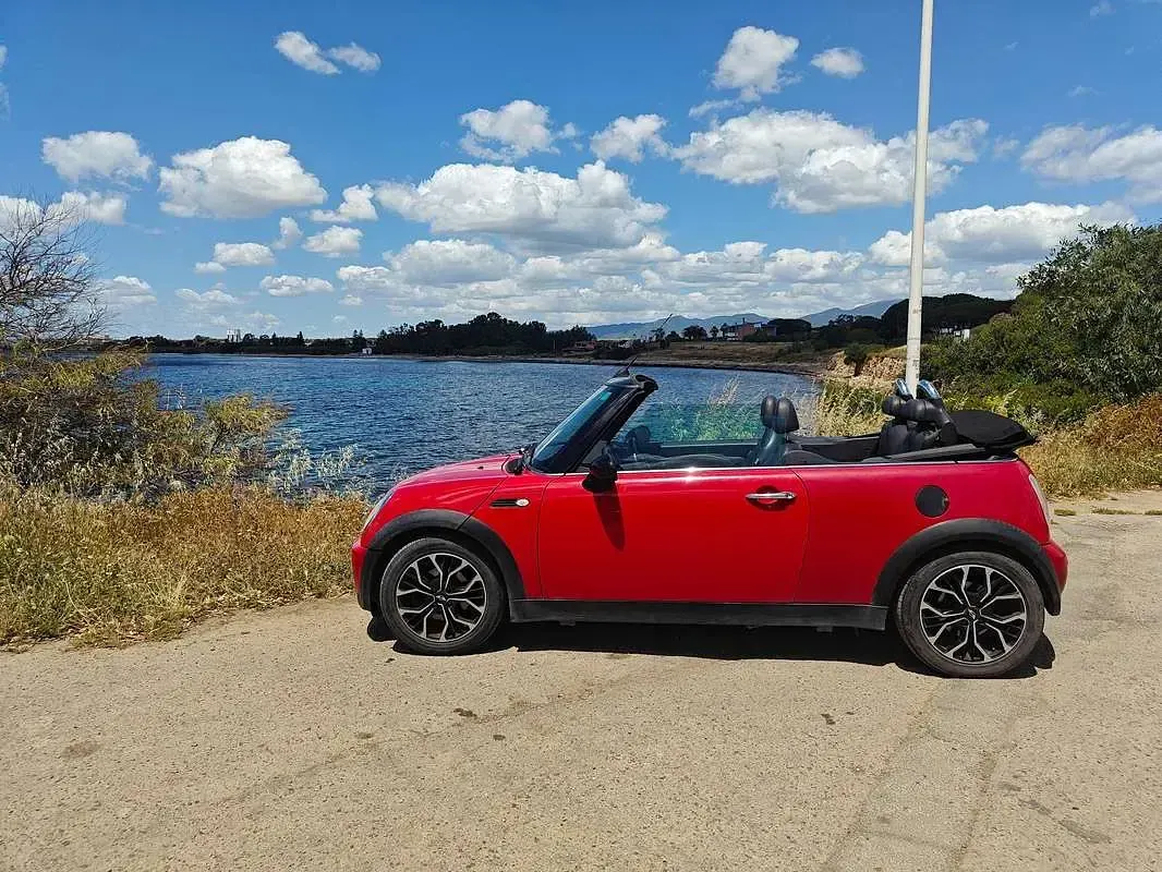 Usata Mini One Cabriolet 90 CV (66 kW) 2006 Rosso Cabrio