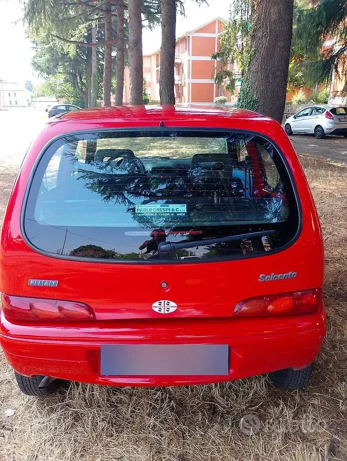 Usata Fiat 600 54 CV (39 kW) 2000 Rosso Berlina