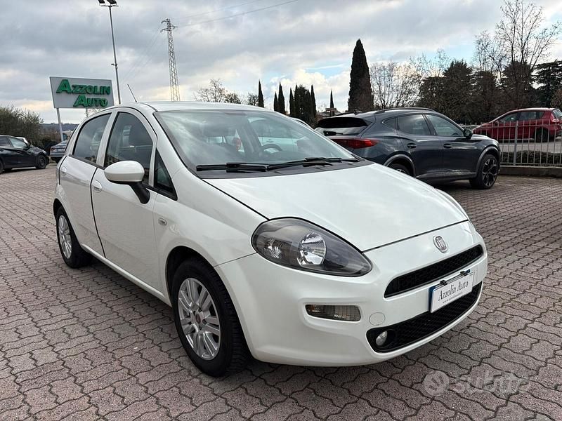 Usata Fiat Punto Evo 75 CV (55 kW) 2014 Bianco Utilitaria