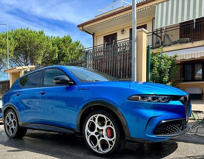 Usata Alfa Romeo Tonale Edizione Speciale 131 CV (96 kW) 2022 Blu/azzurro SUV