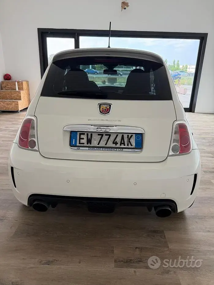 Usata Abarth 500 140 CV (102 kW) 2014 Bianco Berlina