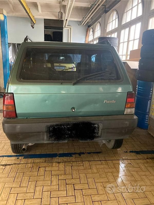 Usata Fiat Panda 39 CV (28 kW) 1997 Verde Utilitaria