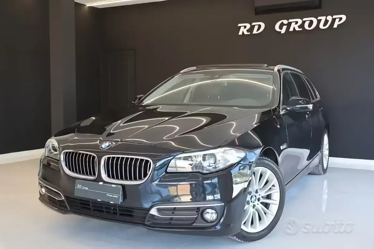 Usata BMW 520 190 CV (139 kW) 2016 Nero Station wagon