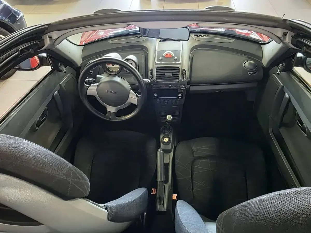 Usata Smart Roadster 82 CV (60 kW) 2003 Rosso Cabrio