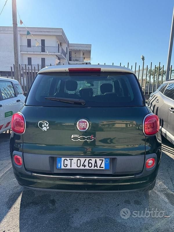 Usata Fiat 500L Lounge 85 CV (62 kW) 2014 Verde Monovolume
