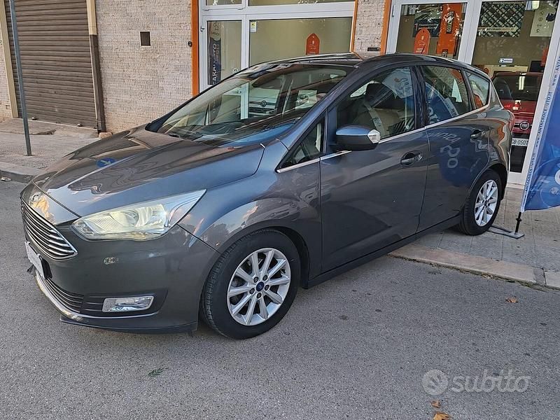 Occasion Ford C-MAX Titanium 120 ch (88 kW) 2017 Gris Monospace